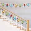 Big Dot of Happiness Gear Up Robots - Birthday Party or Baby Shower DIY Decorations - Clothespin Garland Banner - 44 Pieces - 2 of 4