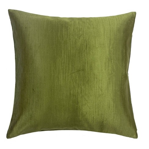 Green throw outlet cushions