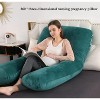 LISM U Shaped Maternity Full Body Pillow for Women with Hip,Back Pain Support - 3 of 4