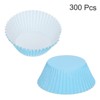 Unique Bargains Greaseproof Cupcake Liners Muffins Paper Baking Cups 2.8 Inch - 3 of 3