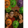 11" Halloween Cats & Bats Latex Balloons 25 Pack – Spooky Party Decorations - 4 of 4