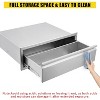 Garvee Stainless Steel BBQ Drawer for Outdoor Kitchen - 30" W x 23" D x 10" H, Weather-Resistant Flush Mount with Silent Operation - 3 of 4