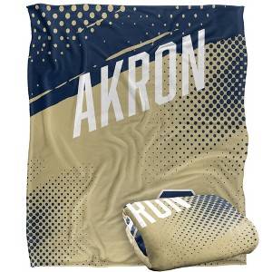 University Of Akron Fan Zone Silky Touch Super Soft Throw Blanket 50x60 - 1 of 4