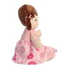 ebba Medium First Doll Brunette Dolls Elegant Baby Stuffed Doll Pink 12" - image 3 of 4