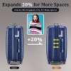 KTMBDW 4-Piece Set (14", 20", 24", 28"), Hardshell Suitcases With Wheels, With Scratch-Resistant Surface, Four Multi-directional Wheels - 4 of 4