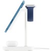 Twelve South HiRise 3-in-1 Magnetic Charging Station for MagSafe iPhones, AirPods and Apple Watch 5 ft USB-C Cable White - 3 of 4