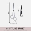Conair Cararra Marble Shears  with Safety Blade Cover - 5 1/2" - 4 of 4