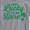Men's - Instant Message - Just Lucky To Be Here Short Sleeve Graphic T-Shirt - 2 of 4