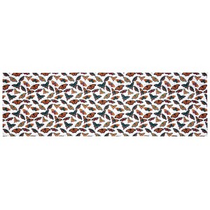The Lakeside Collection Skeleton with Butterflies Bath Collection - Valance - 1 of 2