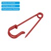 Unique Bargains Metal Blankets Crafts Brooch Making Home Sewing Large Safety Pins 12 Pcs - 4 of 4