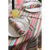 Design Imports  Summer Stripe Outdoor Tablecloth With Zipper 60X120 - 4 of 4