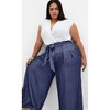 Women's Plus Size Santorini Pant - dark wash | CITY CHIC - 2 of 4