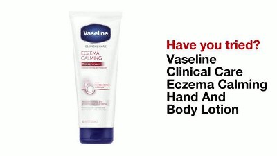 køre Børnehave Kondensere Vaseline Clinical Care Eczema Calming Hand And Body Lotion Tube Unscented -  6.8oz : Target