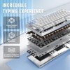 MaseiKar AL75 PRO 75% Wireless Mechanical Gaming Keyboard,BT/2.4G/Wired,PBT Keycaps,Gasket Mounted Hot Swap,Custom RGB Backlight - 3 of 4