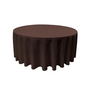 Slickblue Polyester Poplin Round Tablecloth 41 Different Colors 7 Sizes - 1 of 1
