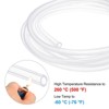 Unique Bargains Flexible Silicone Rubber Tube High Temp Water Air Hose Pipe for Pump - 4 of 4