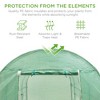 Best Choice Products 15x7x7ft Walk-In Greenhouse Tunnel, Garden Accessory Tent w/ 8 Roll-Up Windows, Zippered Door - 2 of 4
