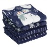 John Ritzenthaler Co. 100% Cotton Kitchen Towels Snowy Falling Navy Absorbent Dish Towels for Drying & Cleaning Soft & Durable (Set of 4) - 2 of 4