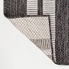 JONATHAN Y Odette Modern Geometric Abstract Two-Tone Indoor/Outdoor Area Rug - 4 of 4