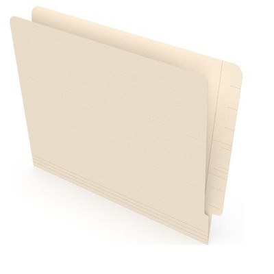 HITOUCH BUSINESS SERVICES End Tab File Folder Straight Cut Letter Size Manila 250/Box 613393/TR56684