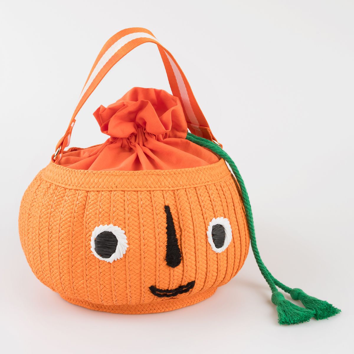 Meri Meri Trick Or Treat Pumpkin Basket Bag (Pack of 1)