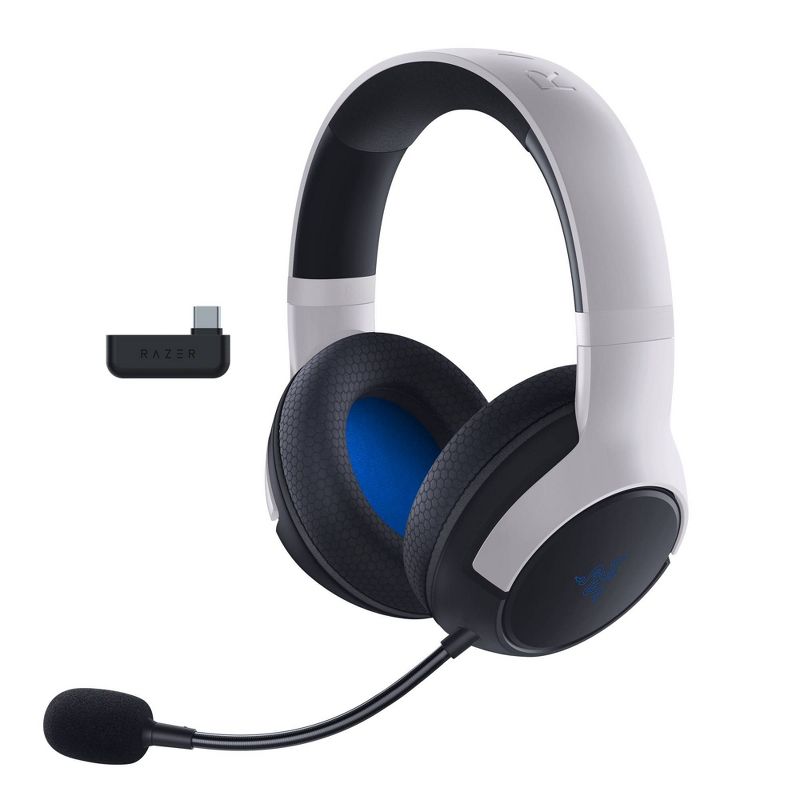Razer Kaira Wireless Gaming Headset for PlayStation 5 - White, 1 of 9