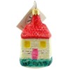 Christopher Radko 3.25 In Snow Castle Ornament Home House Christmas Tree Ornaments - 2 of 3