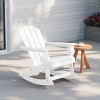 WestinTrends  Outdoor Patio Porch Rocking Adirondack Chair - 2 of 4