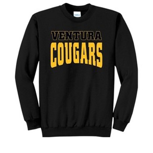 Adult Ventura High School Cougars Name Classic Fleece Crewneck