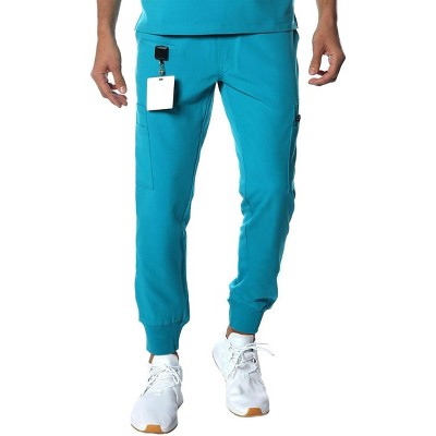 Classic Men Jogger scrub Pants Teal