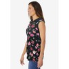 Woman Within Plus Size Sleeveless Polo Tunic - 4 of 4