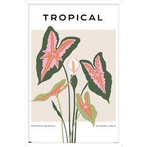 Trends International Botanical - Tropical Framed Wall Poster Prints - 1 of 4