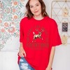 Simply Sage Market Women's Merry and Bright Adventures Short Sleeve Garment Dyed Tee - image 2 of 4