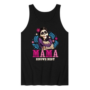 Men's Disney Imelda Mama Knows Best Graphic Tank Top - Black - Small - 1 of 4
