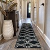 World Rug Gallery Distressed Trellis Indoor Area Rug - 2 of 4