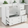 36" Bathroom Vanity Vanity without Sink– 4 Drawers, 1 Large Cabinet, Storage Organizer,Freestanding Bathroom Vanities（ NOT INCLUDE BASIN SINK） - 3 of 4