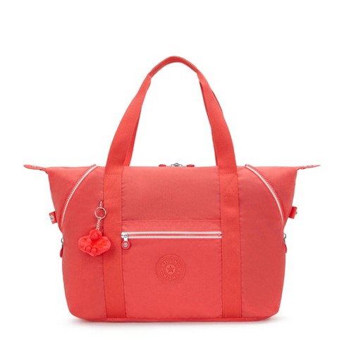 Kipling Art Medium Tote Bag Almost Coral : Target