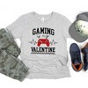 The Juniper Shop Gaming Is My Valentine Toddler Short Sleeve Tee - 2 of 2
