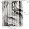 Americanflat 71x74 Shower Curtain - Abstract Shower Curtain Gulf by PI Creative Art - 2 of 4