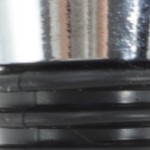 black, silver tone, clear