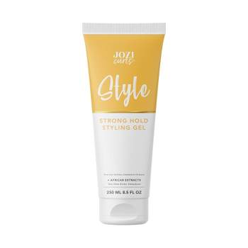 Jozi Curls Non-greasy Strong Hold Styling Gel with Raw Shea Butter + Honeybush - 8.5 fl oz