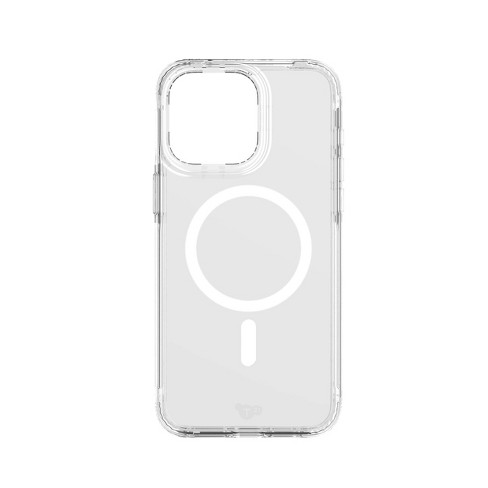 Tech21 Evo Clear Compatible with MagSafe Case for iPhone 13 Pro Max  -Transparent Phone Case with 12ft Multi-Drop Protection