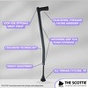 Hachikiko Adjustable Heavy Duty Walking Cane,Ultimate Comfort, Stability & HSA/FSA Eligible - 2 of 4