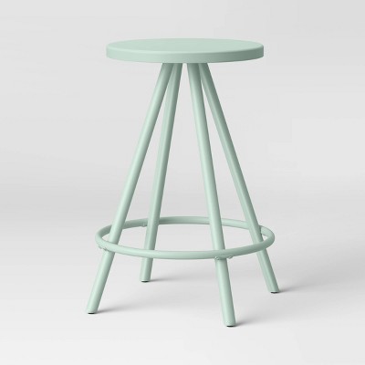 Metal Counter Height Barstool Mint, Room Essentials Upholstered Bar Stool