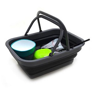 SAMMART 9.2L (2.37Gallon) Collapsible Tub with Handles - 1 of 4