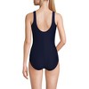 Lands' End Women's Chlorine Resistant Scoop Neck Soft Cup Tugless Sporty One Piece Swimsuit - 2 of 4