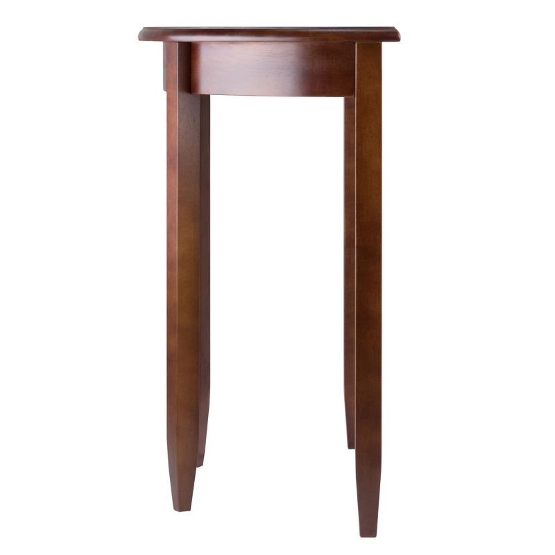 Concord Half Moon Accent Table - Antique Walnut - Winsome, 4 of 7