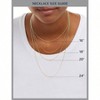 Womens Over Sterling Silver Diamond Knot Pendant Necklace Fashionable and Exquisite, Suitable for Daily Wear - 3 of 3