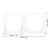 Unique Bargains Transparent Window Paper Coin Storage Organizing Protective Coin Holder 100 Pcs - 2 of 4