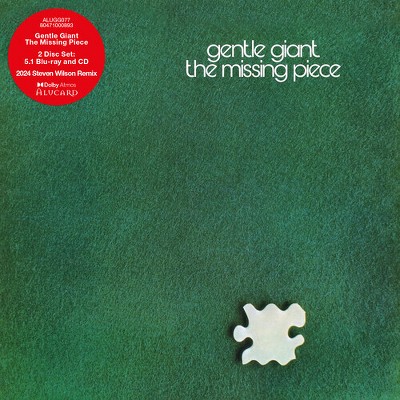 Gentle Giant - The Missing Piece - Steven Wilson Remix CD + Blu-ray